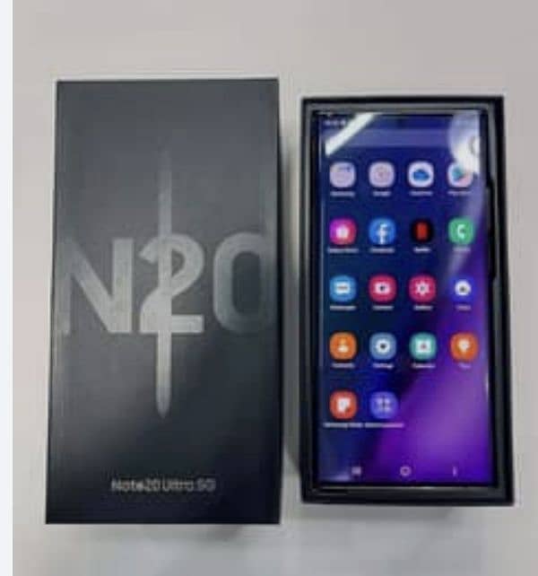 Note 20 ultra 12/512 Official PTA Approved Dual Sim with Box 10/9.9 0