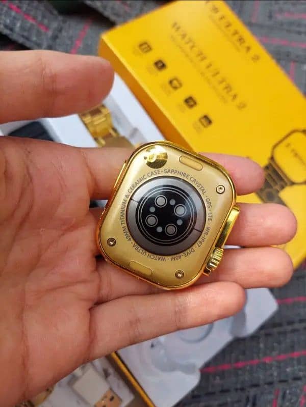 c9 ultra smart watch golden edition 2