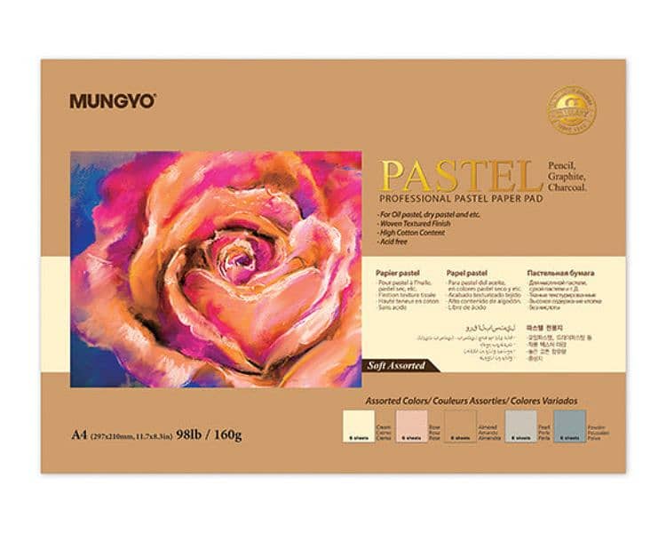 Mungyo pastel pad single sheet available 0