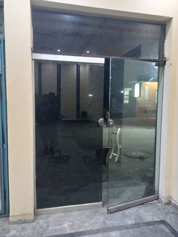 Glass door 2 PCs with Upper single pcs 2