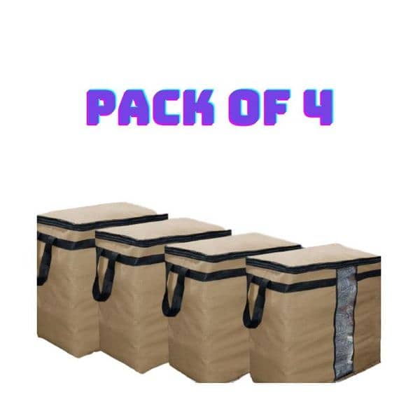 Multipurpose storage bags, Pack of 4 2