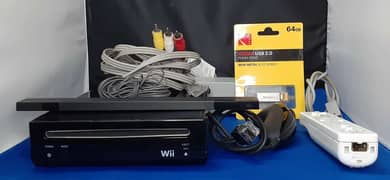 Nintendo Wii with 64GB USB with 30+ Games Installed for SALE!