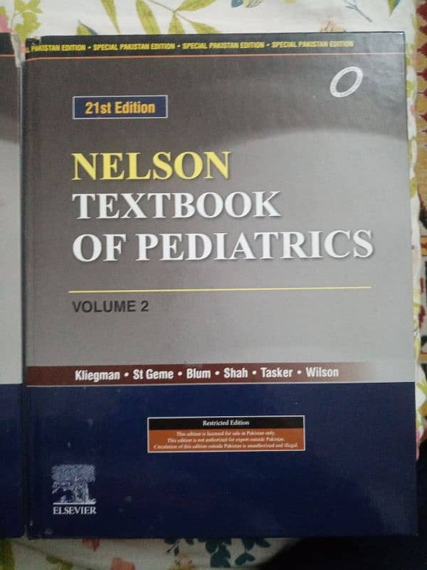 Nelson Textbook of Pediatrics Volume 1&2 1