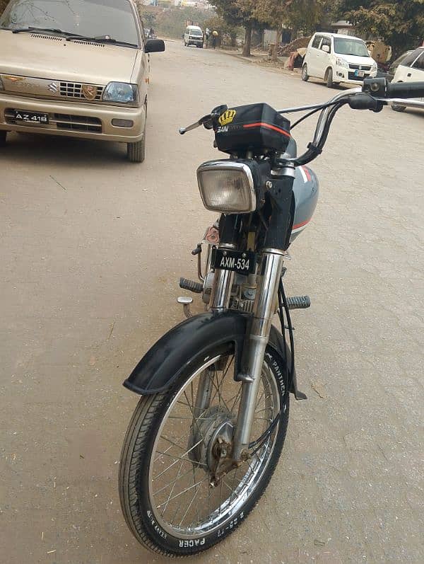 Hi speed 70cc Islamabad number first owner 7