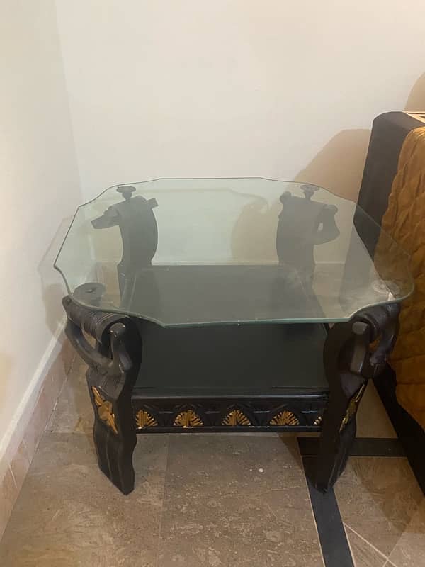 Three Table two small one big for sale 3