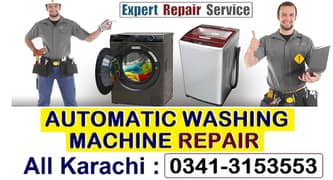 Repair Fully Automatic Washing Machine Home Service all Brands Top KHI