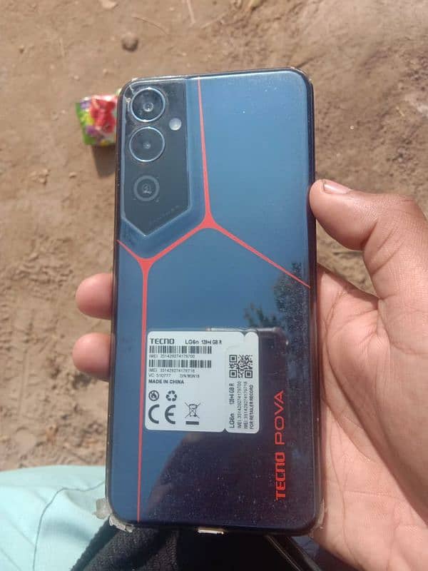 Tecno pova new 2 . . 4+3. . 128. . Full box. . lush . location shahpur sdar 0