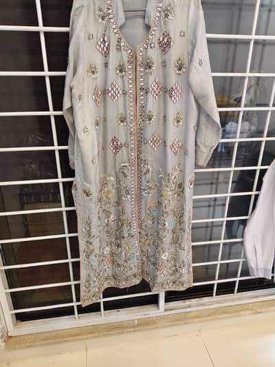 shisha silk jacket with suit