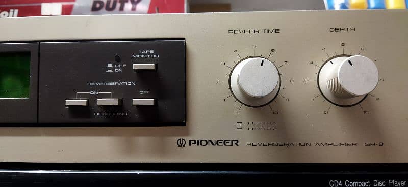 PIONEER Reverberation amplifier SR-9 Japanese made 1