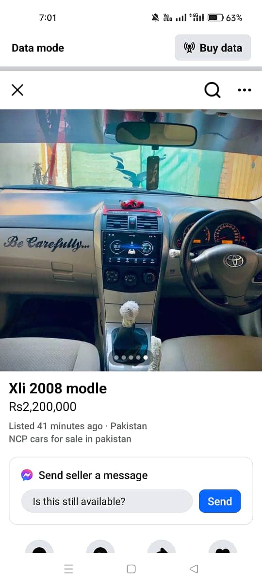 Toyota Corolla XLI 2011 4