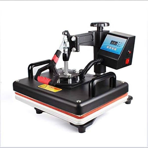 Brand New 5-in-1 Heat Press Machine – T-Shirts, Mugs, Caps & More 2