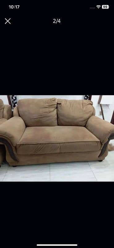 6 seater velvet sofa set 3