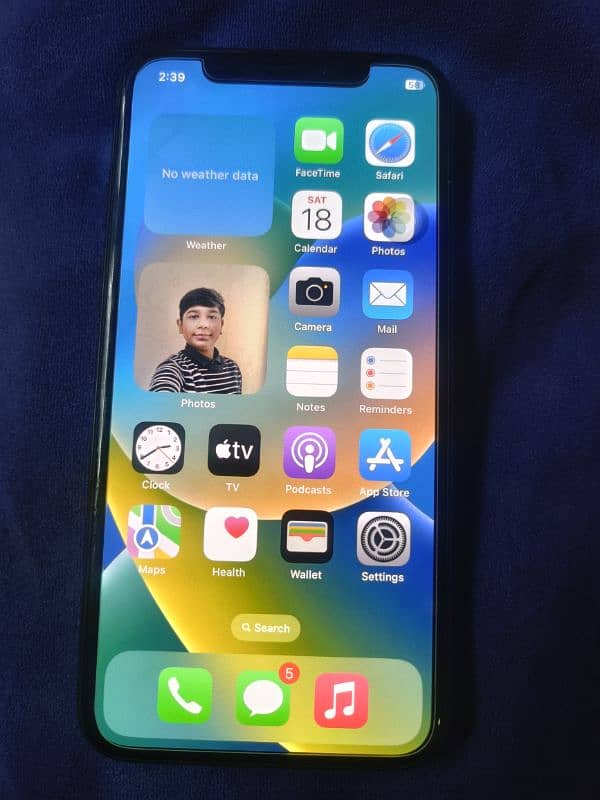 iphone X non PTA 256 GB 3 month sim time available 2