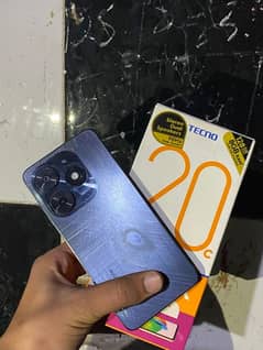 Tecno 20C 8gb 128gb no open no repair with box condition 10/9.5