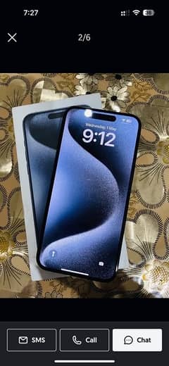 Apple iPhone 15 Pro 256 PTA 88% 10/10 condition