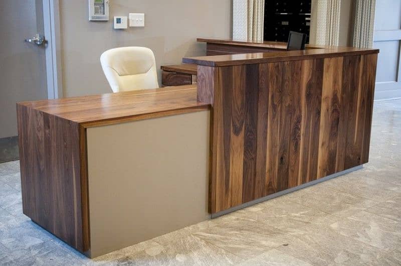 office reception counter, cash counter, front desk, office table chair 12