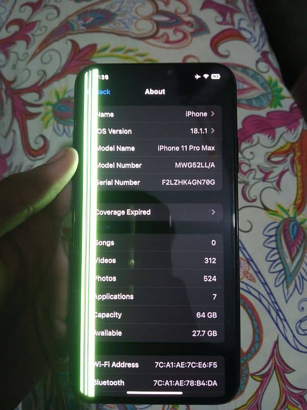 iPhone 11 pro max 64 Gb JV 3