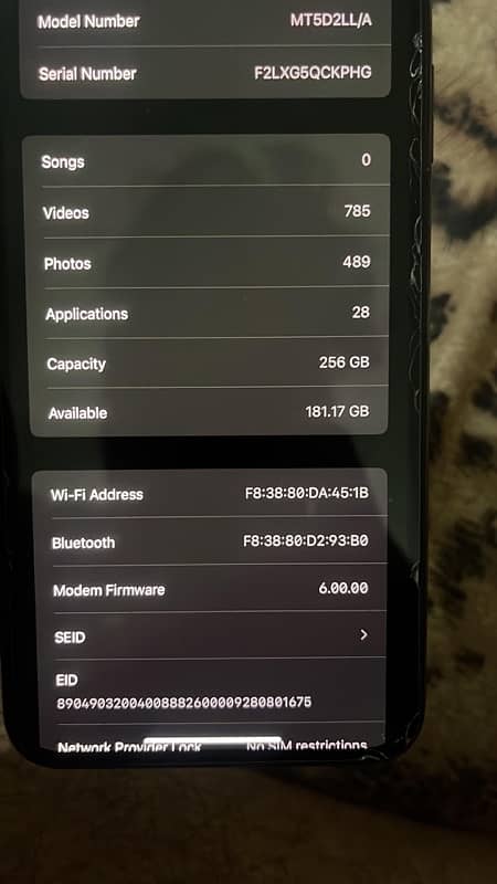 iPhone Xsmax pta 256 2