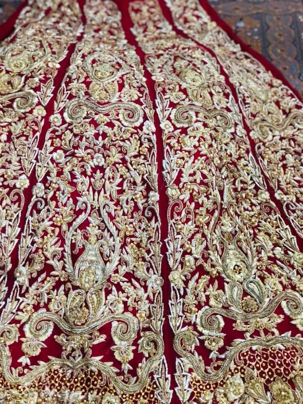 Bridal lehnga with jewellery 0