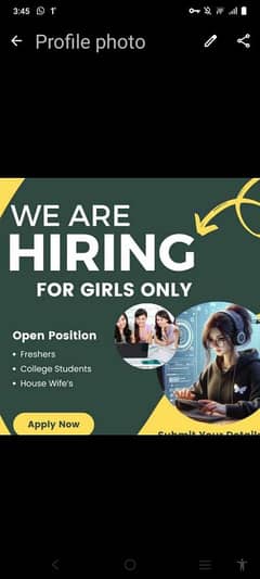 Online Work For Only Female