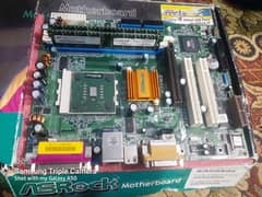 box pack mother board with 2 rams it's new 031329*53*002 whatsaap