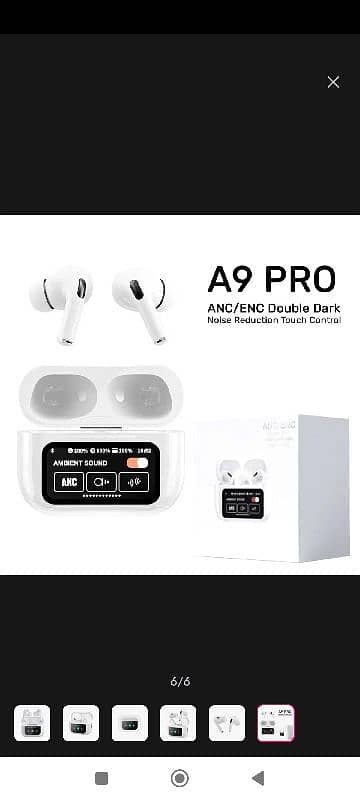 Airpods_Pro A9 ANC/ENC Dauble Dark Noise Reduction 2