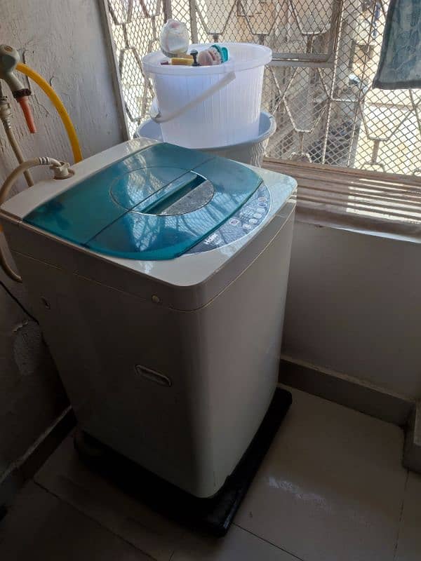 Haier fully automatic Washing Machine 1