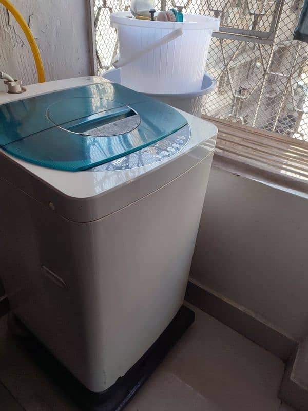 Haier fully automatic Washing Machine 3