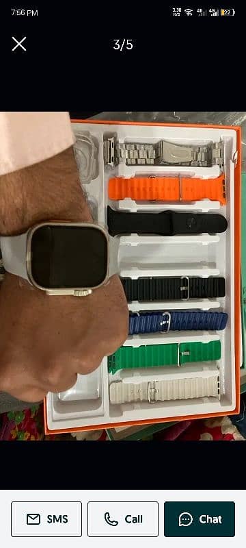 y80 ultra smart watch brand new just box open not use 1