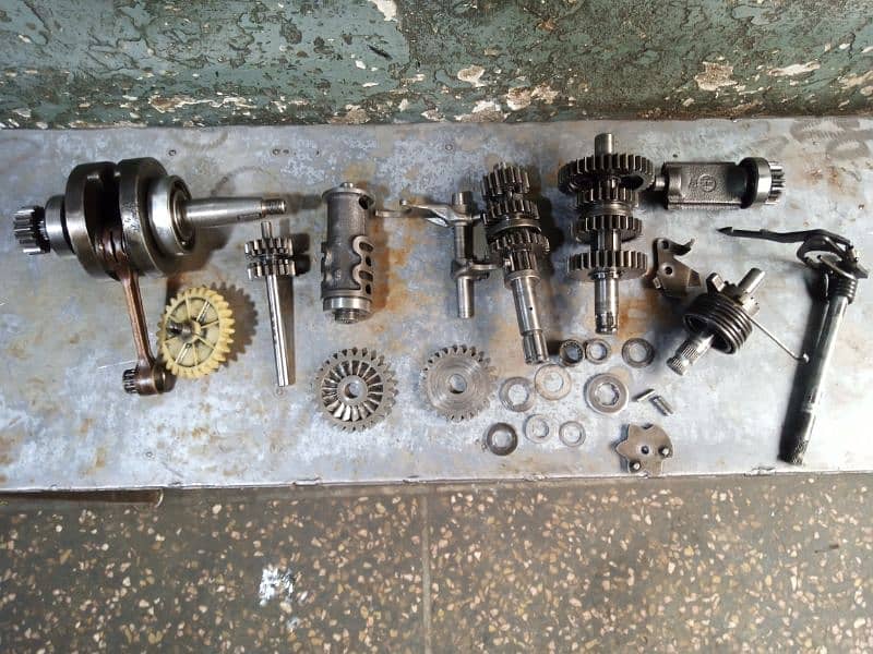 Honda H100S 86 Model Engine Spare Parts (Used) 1