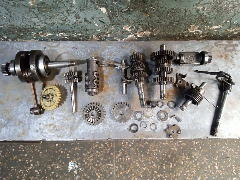 Honda H100S 86 Model Engine Spare Parts (Used) 5