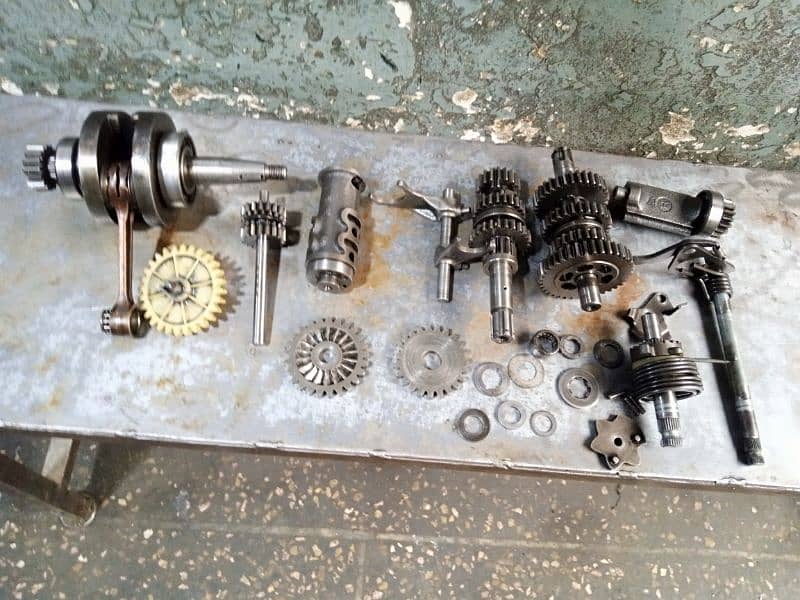 Honda H100S 86 Model Engine Spare Parts (Used) 6