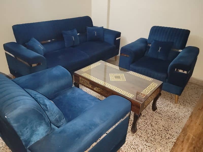 5 seater sofa set for sell 3