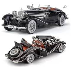 Mercedes Benz 500k Die cast Metal CAR