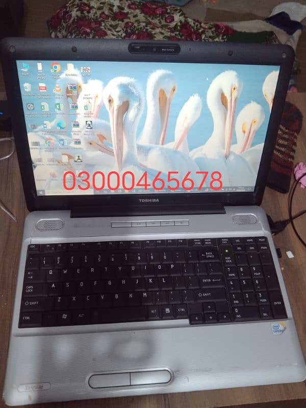 Toshiba Core 2do 4GB RAM 250ROM LAPTOP 0