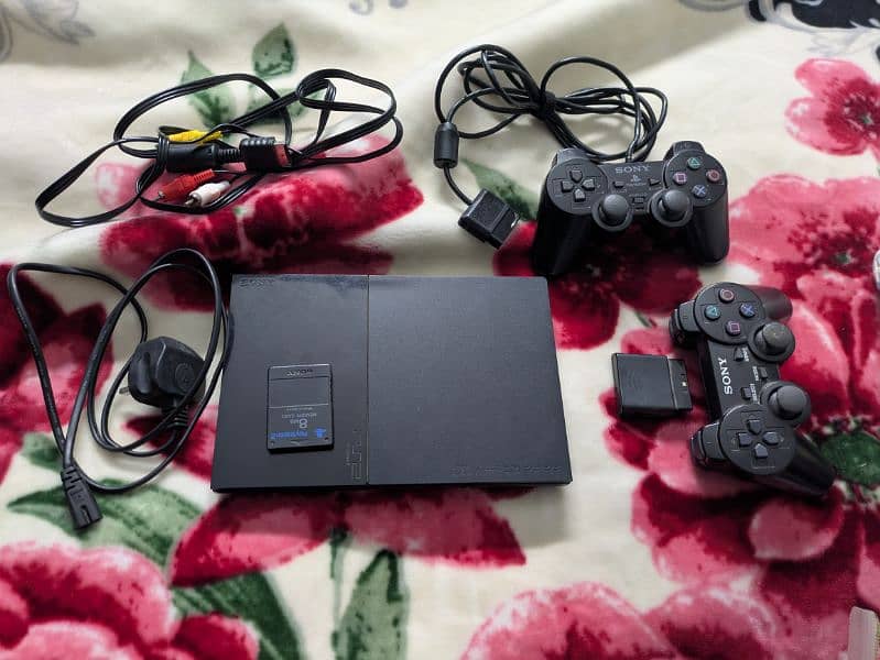 PS2 Slim with USB games 0