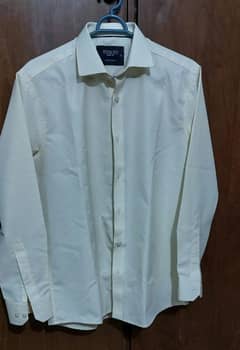 2 used branded formal shirts (Royal Tag)