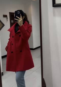 pure wool coat