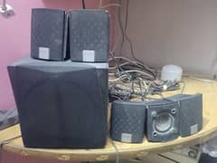 creative amplifiers and 5 speaker for sale