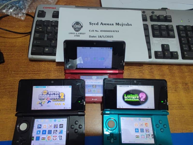 Nintendo 3DS - 2DS All Jailbroken with Games Installed 3