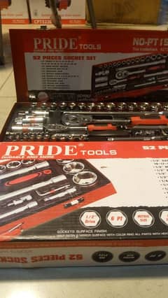 Original Pride Tools | 52 Pcs | Brand New Socket Set