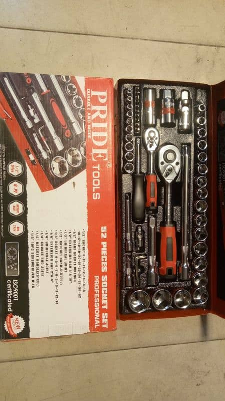 Original Pride Tools | 52 Pcs | Brand New Socket Set 2