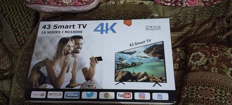 Samsung led 43 inch smart 3