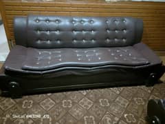 7 seater leather sofa for sale new condition and most soft smoth sit