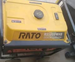 Rato R 9500D 6.0kv self start gas and petrol generator.