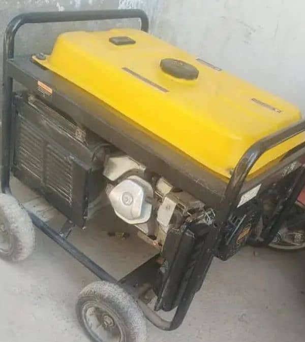 Rato R 9500D 6.0kv self start gas and petrol generator. 2