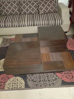 coffee table in a very good condition . . pure wooden table.