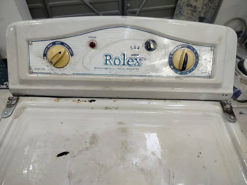 Rolex brand washing machine in working condition 5