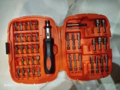 black and decker screw driver kit