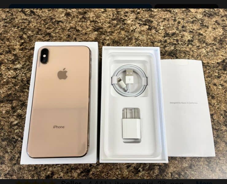 iPhone Xs max 256 GB 0341-96/95/816 My WhatsApp Number 0